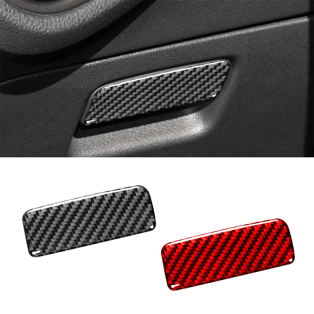 For Volkswagen VW Golf 7 Mk7 GTI  carbon fibre interior storage box switch decorative stickers car modification accessories