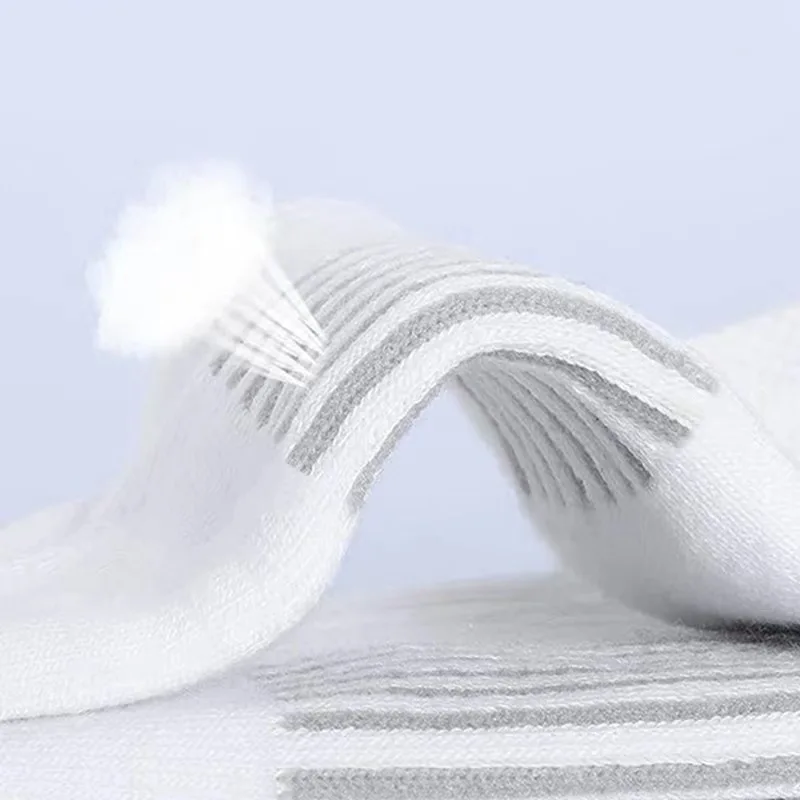 Chaussettes de sport respirantes pour hommes, chaussettes de basket-ball dépistolet antes, mi-tube, savoir chaud, printemps, été, nouveau, 6/12, 2024 paires