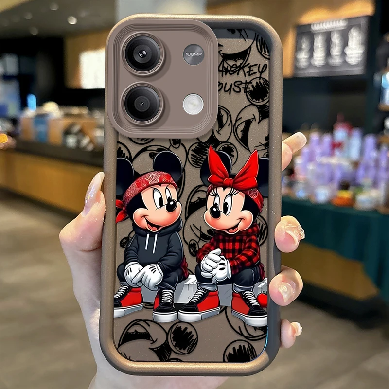 Disney Mickey Cartoon Phone Case for Xiaomi Redmi Note 13 12 Pro Plus 4G 5G 13C 12C Turbo 11 11S 10 10S 9 10A 10C 9C A2 A1 Cover