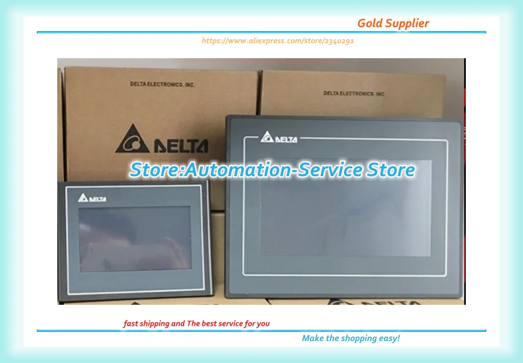 DOP-107EV DOP-107WV DOP-107BV DOP-107EG DOP-107DV DOP-107CV Nuevo panel táctil HMI Delta Touch de 7 pulgadas