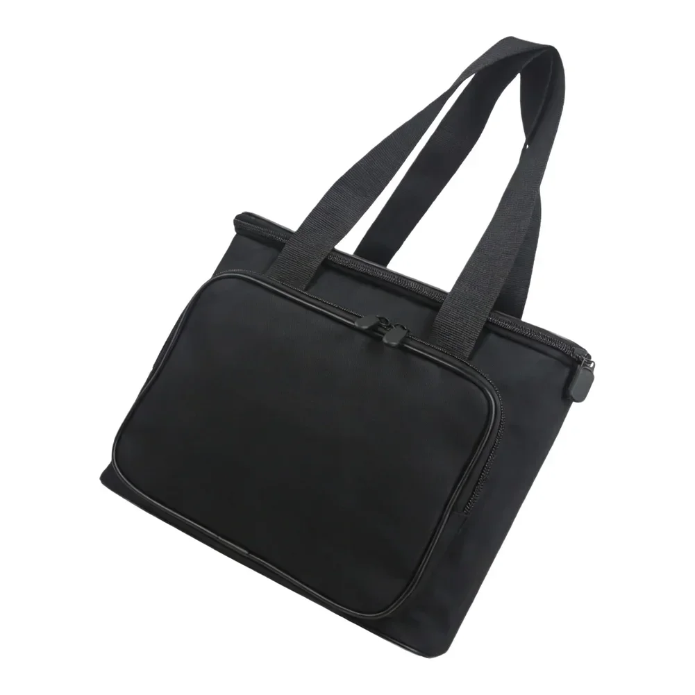 Portable Travel Case Coffee Machine Bag Compact Design Oxford Cloth Material Portable Storage Side Compartments Coffee Maker