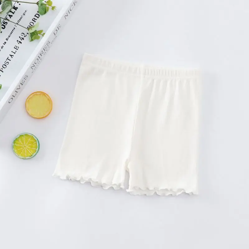 Girls Shorts Summer Cotton Safety Pant Kids Underwear Girls Briefs Short Beach Pants Kids Girls Short Leggings For 3-14 Years