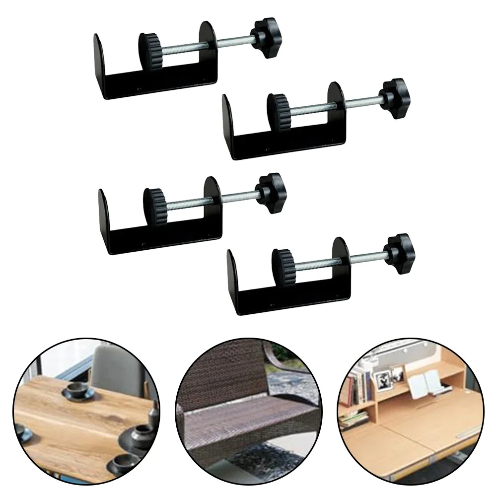 4pcs/kit Patio Furniture Clips Adjustable Sectional Couch Sofa Funiture Clamps Shelf Shelves Replace Tools