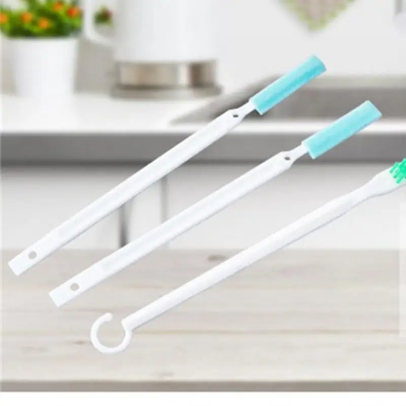 3pcs/sets Feeding Bottle Brush Decontamination Washing Cup Brush Set Sink Gap Cleaning Small Brush Long Handle Cleaning Brush