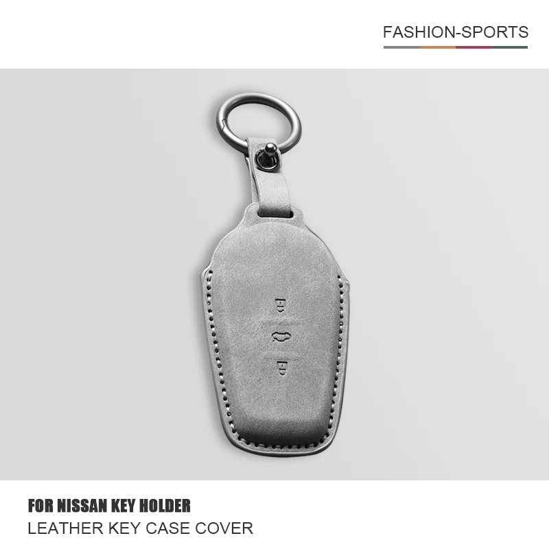 

Leather Car Remote Key Case Cover For Nissan N7 2025 N7 Pro N7max Car Key Shell Anti-Scratch Protector Decorative Accessories