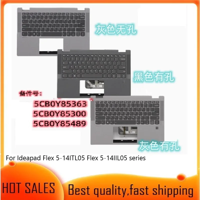 

New case for Lenovo IdeaPad Flex 5 14 Flex5-14 Flex5-14IIL05 ARE ITL 05 Palmrest US keyboard upper cover Backlit