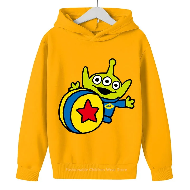 2024 new Toy Story Clothes Man Fall Disney Buzz Lightyear Woody Three Eyes Anime Peripheral Coat Hoodie