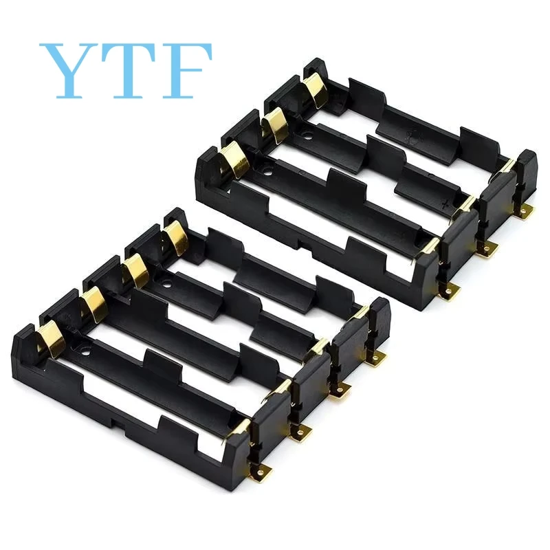 1x2x4x18650 SMT держатель аккумулятора 18650 SMD контейнер для аккумуляторов с фотоаккумулятором