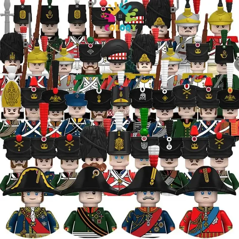 Children\'s Toy Building Block WW2 Military Mini Doll Imperial Navy Napoleon War Legion Equipment Set Toy Wholesale Store