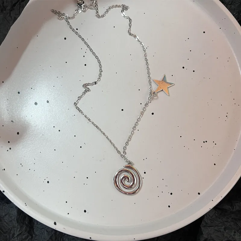 Hip Hop Star Cuban Necklace For Man Woman Punk Titanium Steel Clavicle Chain Choker Street Jewelry Kpop Accessories Wholesale image 3