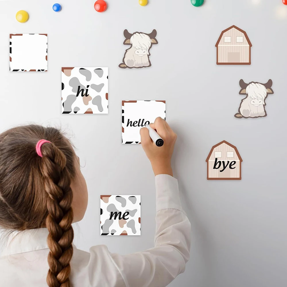 Creative sticky note combination set cartoon animal alien student memo