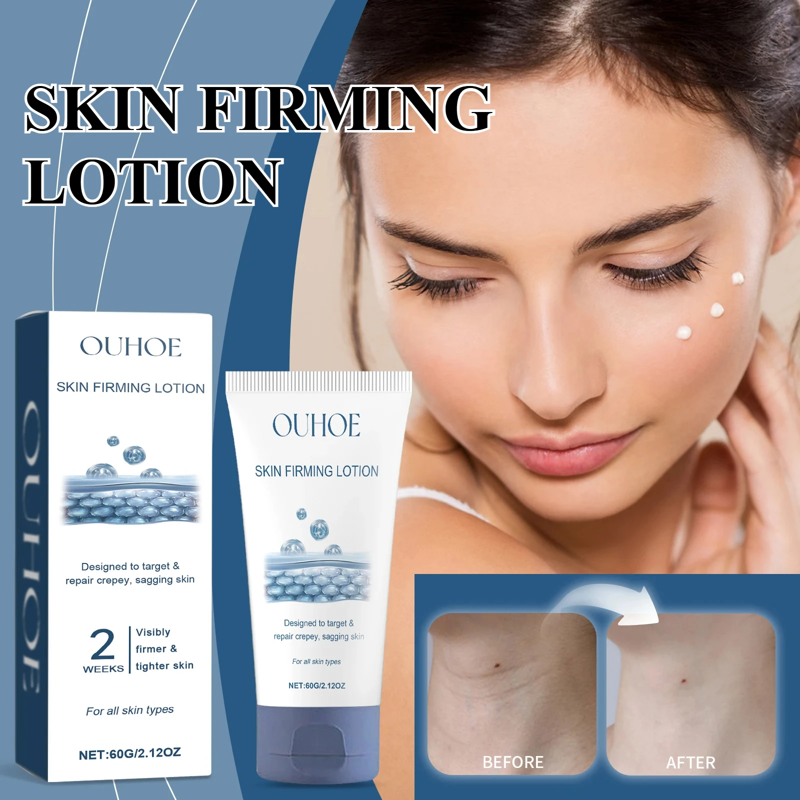 Firming Body Lotion Reduce Wrinkles Deep Nourish Moisturize Skin Leave Fragrance For A Long Time Easily Absorb Body Essence Milk