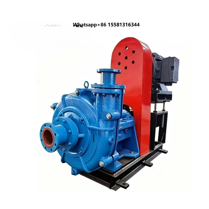 Adjustable Speed Horizontal Slurry Pump Single Casing Anti-abrasion Centrifugal Pump for Mine Coal Slurry Transport Sewage Pump