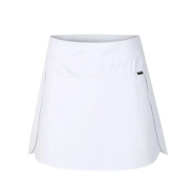 Motion Short Skirt Summer Women Elastic Waist Forking Fake Two Pieces High Waist Bodybuilding Casual Affordable All-match Skirt