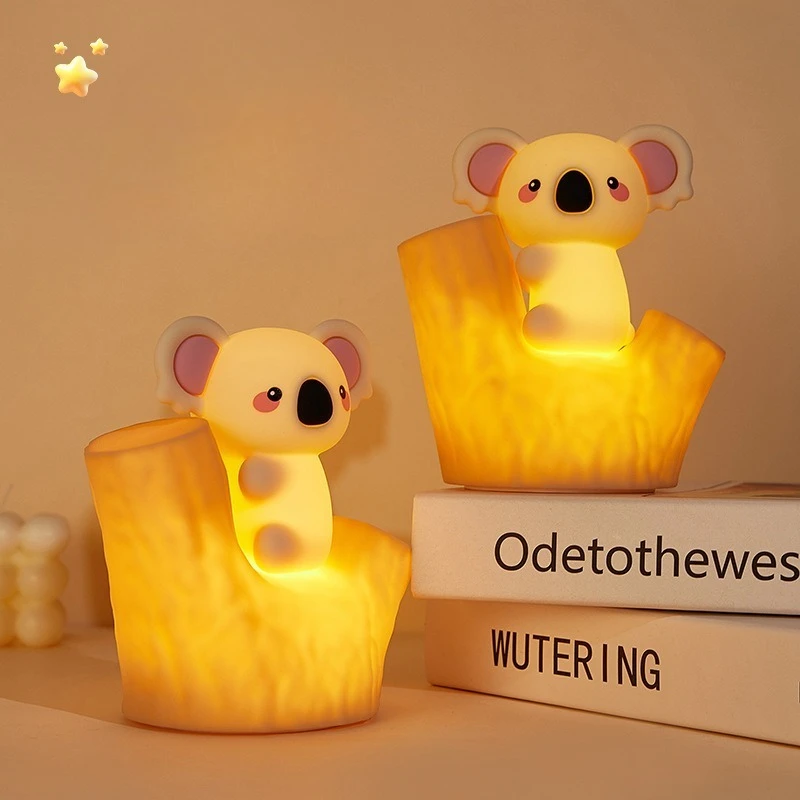 

Koala Shooting Light USB Charging Level 2 Dimming Timer Color Gradient Cartoon Cute Design Suitable for Birthday Gifts