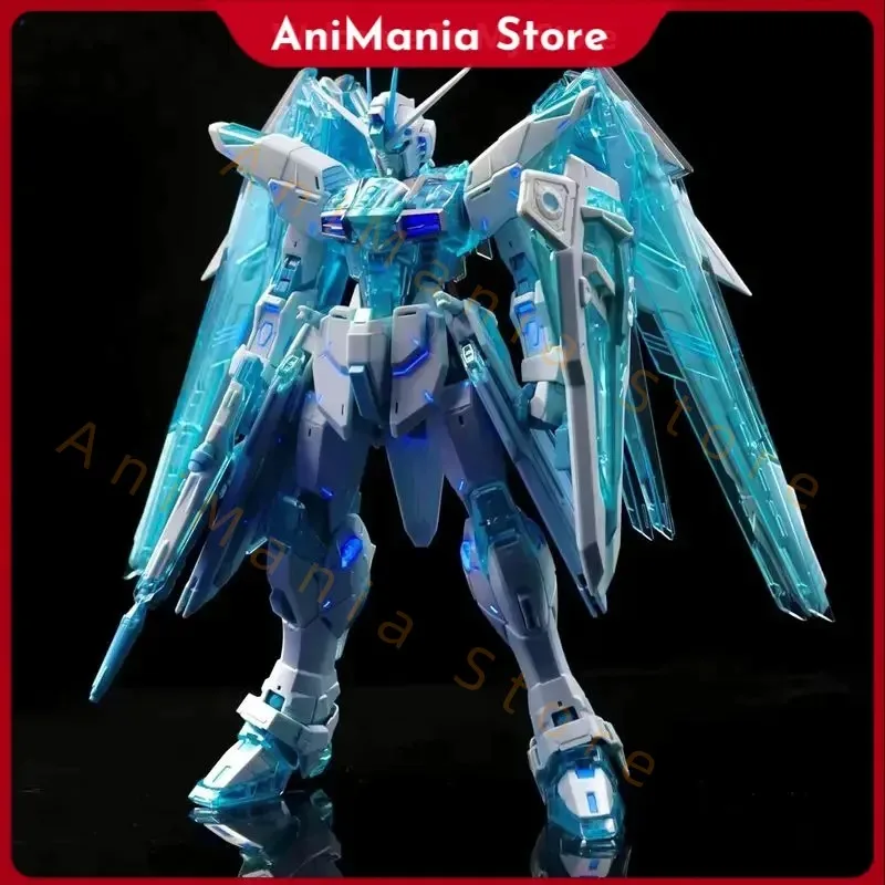 

НОВЫЙ MG 1/100 Strike Freedom Glacier Frost Blue ZGMF-X10A сборная модель комплект Коллекционная фигурка пластиковые игрушечные украшения