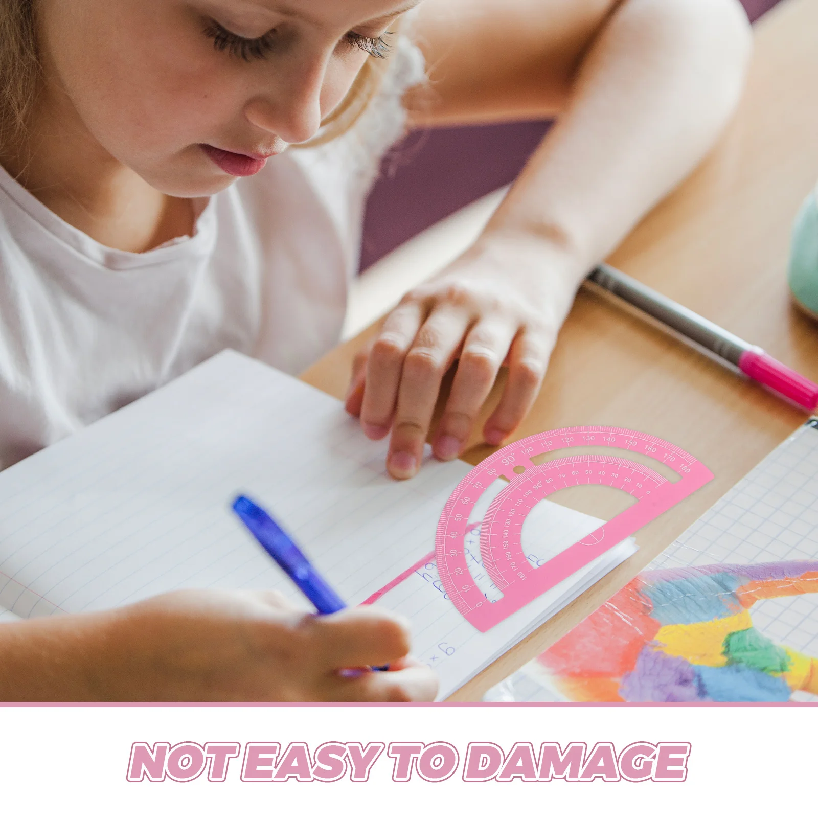 1 مجموعة متعددة الوظائف المنقلة الرياضيات حاكم أدوات قياس أدوات الهندسة الرسم الملحقات مكتب الفصول الدراسية المنقلة #4