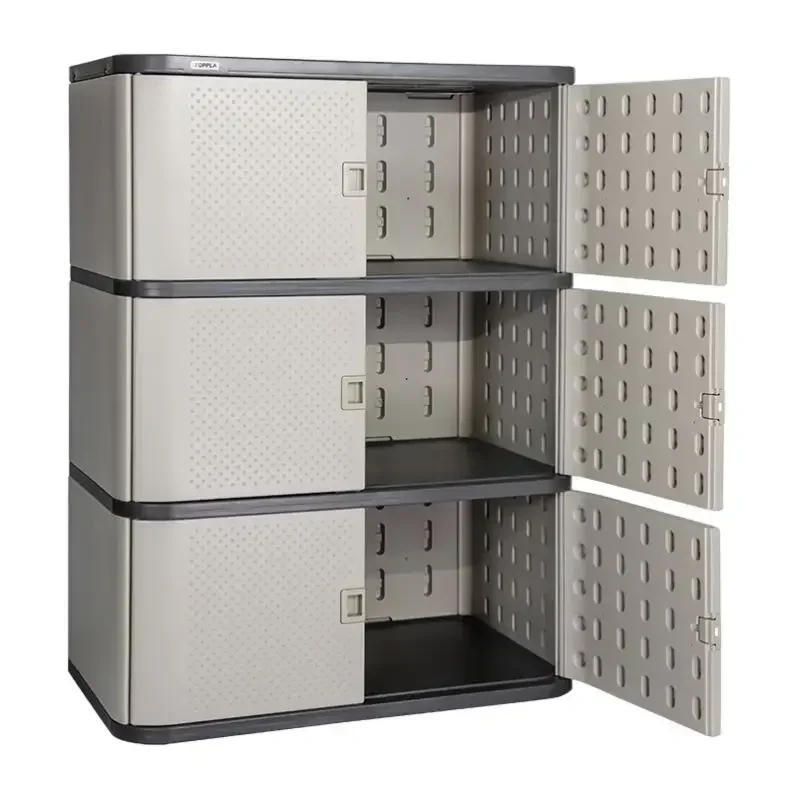 Outdoor Stoarage Foldable 9-Compartment Storage Cabinet