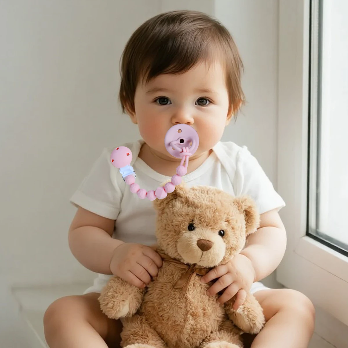 Baby Silicone Pacifier Anti-Dr - Baby Food Toy ulasan dan harga