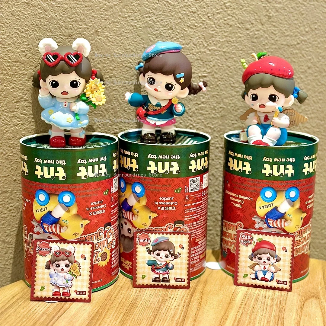 

Детские Z филона Cuteness Is Justice Series слепая коробка игрушки аниме фигурка Caixa Caja сюрприз Mystery Box Декор куклы подарок для девочек