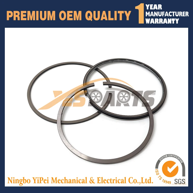 1 PCS 3TNV86 Piston Ring Set for Yanmar Engine STD