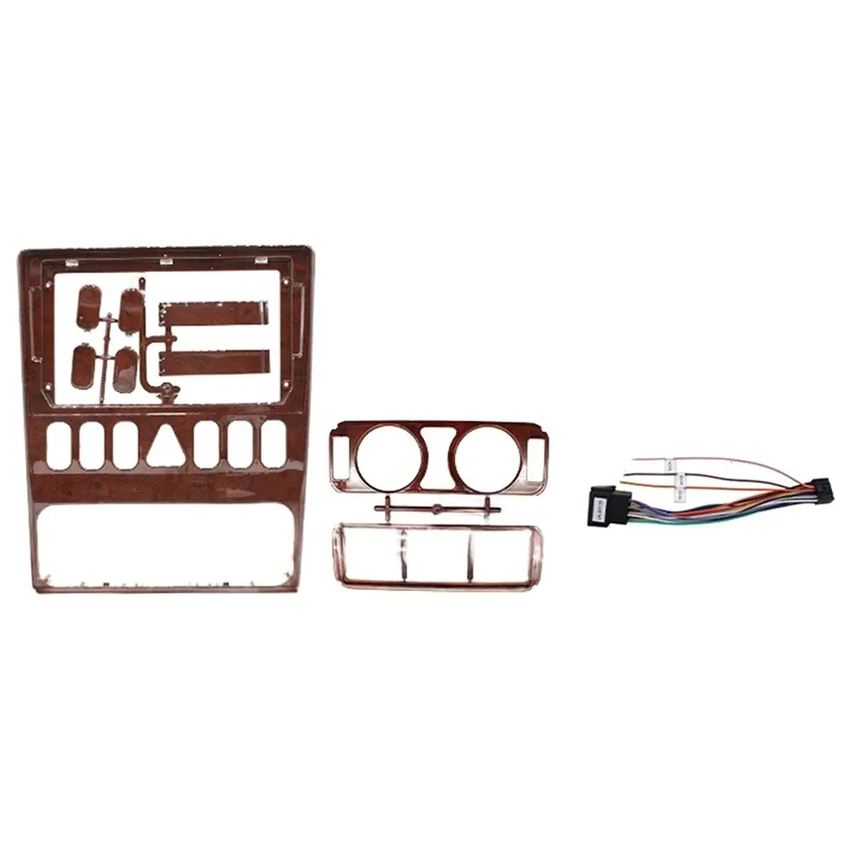 

A003 9 Inch Car Radio Fascia for E Class(W210) 1994-2003 Player Audio Frame Dashboard Mount Kit Frame Wire Suit