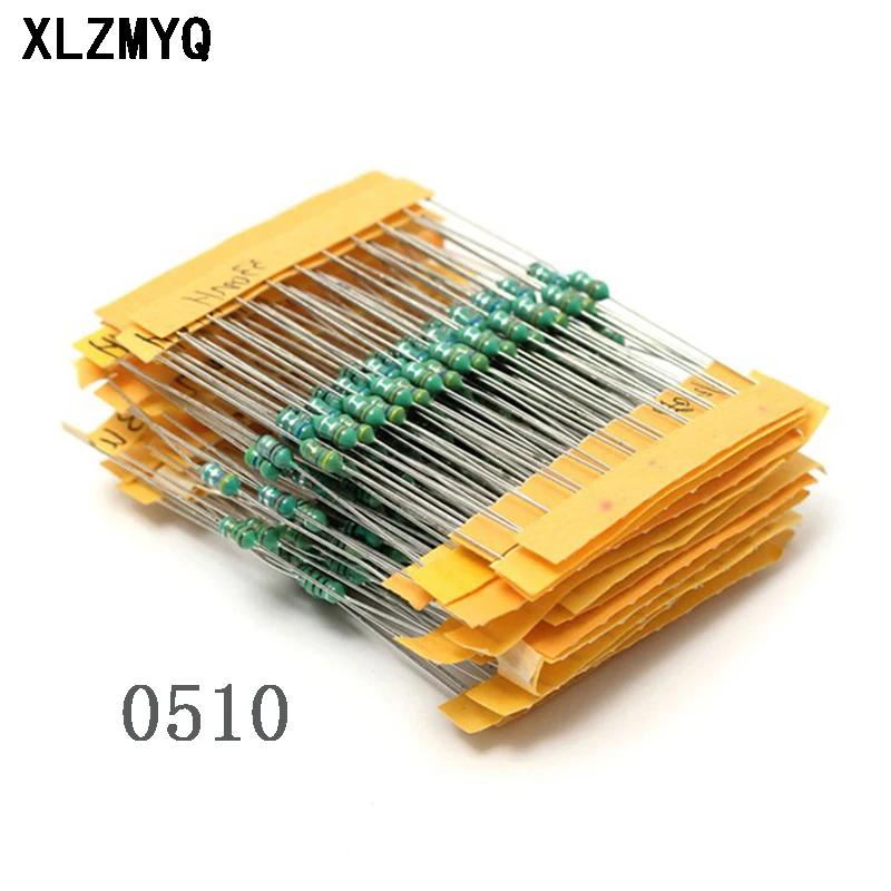 150pcs 0510 1W Inductor DIP Color Ring Inductance 10UH 33UH 47UH 68UH 100UH 220UH 470UH 680UH 1MH Inductor Assortment Kit