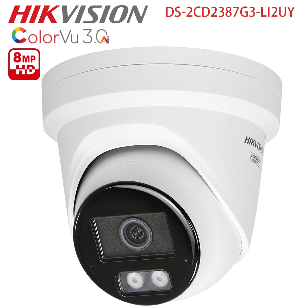 Hikvision 8MP 4K IP Camera DS-2CD2387G3-LI2UY