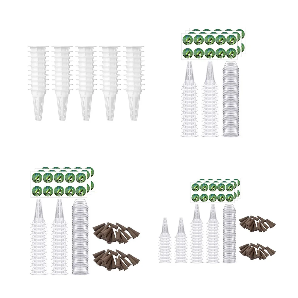 30/50pcs Plant Seed Starter Kit Replacement Soilless Cultivation Garden Supplies