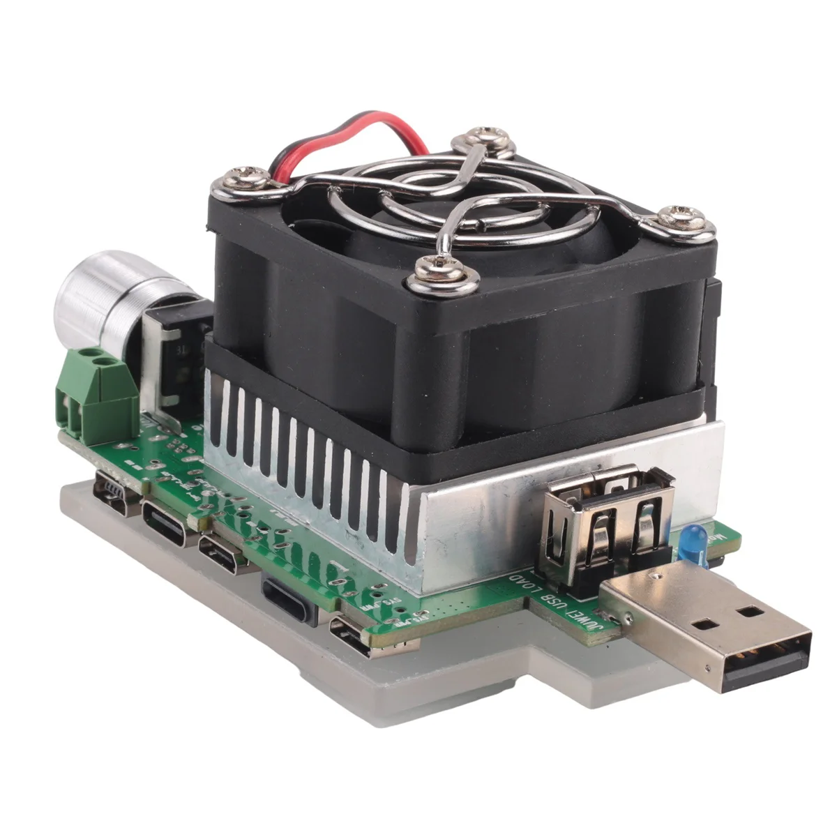 35W USB Tester Electronic Load Adjustable Constant Current Aging Resistor Voltage Capacity Qualcomm Qc2.0/3.0