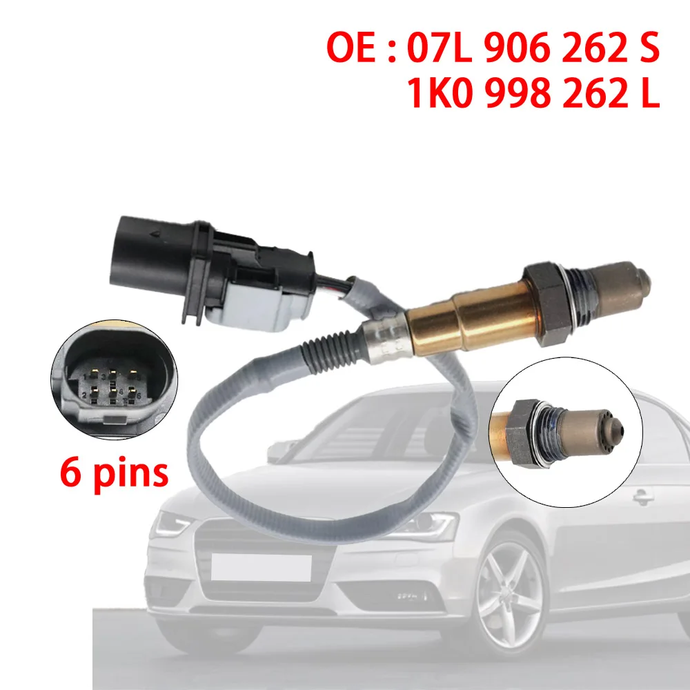 

Передний датчик кислорода O2 07L906262S 1K0998262L OE качество для AUDI A4 A5 A6 Q5 07L 906 262 S 07L 906 262S