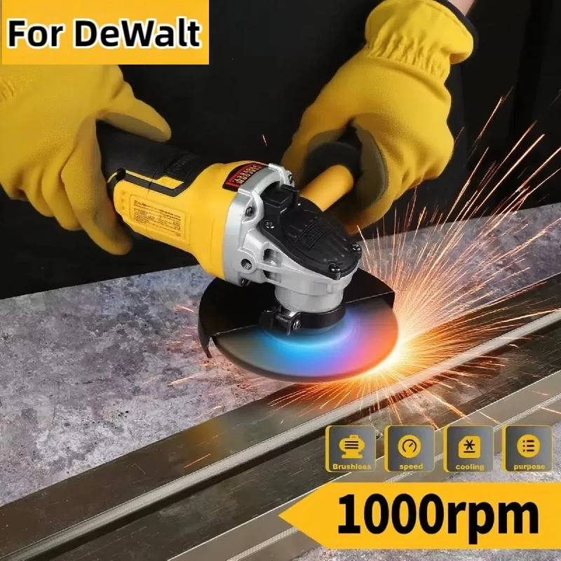 For DeWALT DCG406-20V intelligent power tool, high-performance brushless cordless angle grinder for cutting and polishing image 2