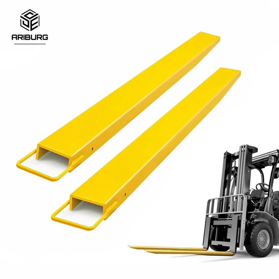 

72 Inch Pallet Fork Extensions for Forklifts Heavy Duty Sliding Forklift Extensions