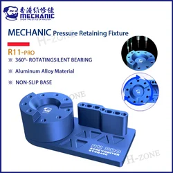 MECHANIC R11 Pro Multi-Functional Storage Box 360° Rotating Screwdriver Tweezer Holder Phone Maintenance Tool Accessories Rack