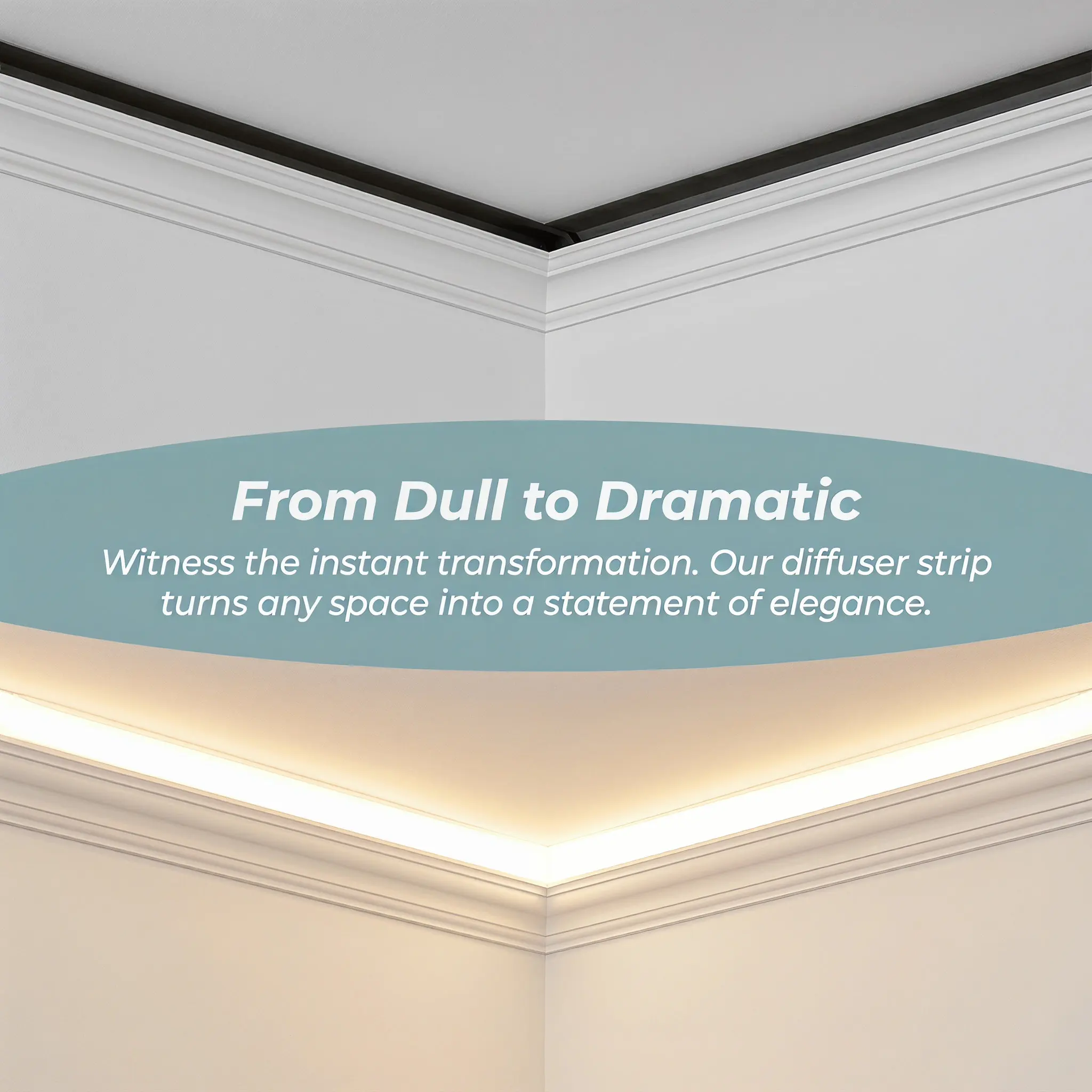 Panel de tira difusora de luz LED blanca y flexible, ideal para una iluminación uniforme y suave, perfecto para fotografía, decoración del hogar y dormitorios.