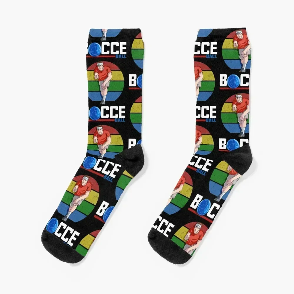 

Bocce Ball Italian Bowling Bocci Player Socks Running winter funny sock compression Men's Socks Luxury Women's