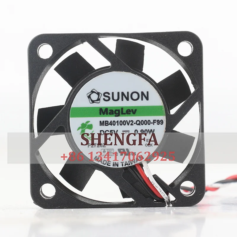 

SUNON 4010 4CM 40*40*10 MB40100V2-Q000-F99/G99/ A99 DC5V 0.90W quiet cooling fan