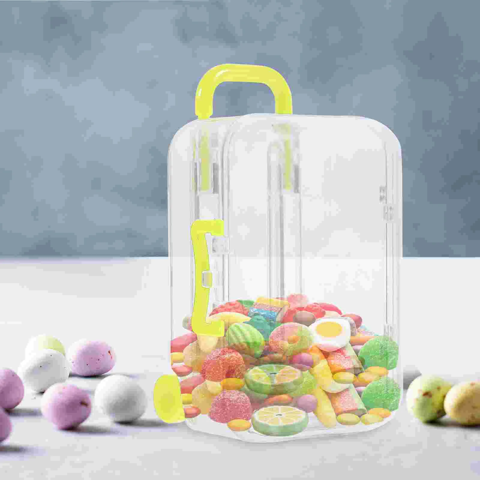 12 Pcs Suitcase Candy Box Christmas Boxes for Gifts Mini Trunk Playthings Toy Favor Wedding Party Favors Plastic Baby