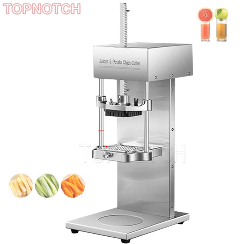 

Professional Electric Potato Chip Cutting Machine For Household Commercial Use French Fries Cutter Juicer