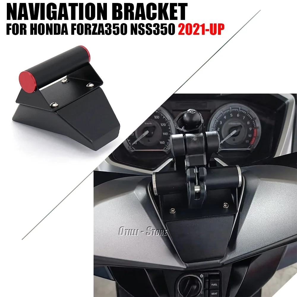 

Motorcycle GPS Navigation Stand 22MM Bracket Support For Honda Forza 350 Forza350 FORZA350 Nss350 NSS 350 2021 2022 2023