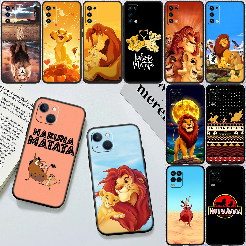 EI23 Чехол для телефона Lion King для Samsung Galaxy M02 M06 M15 M16 M20 M21 M30 M30S M31 M35 M51 M55 M56 A36 A42 A50 A50S A51 A52