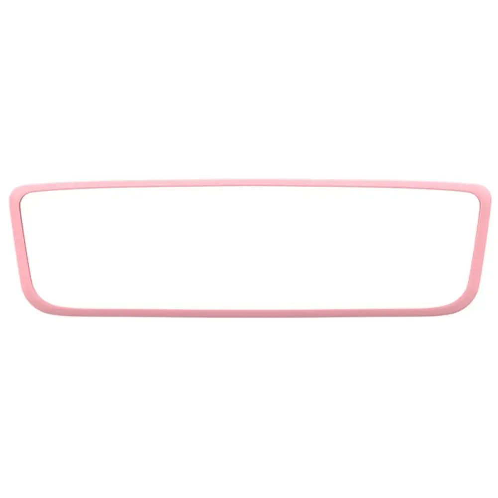 For Tesla Y 2023 Interior Accessories Rearview Mirror Decor Silicone Protection Frame Silicone Strip Protector Trim L1R6