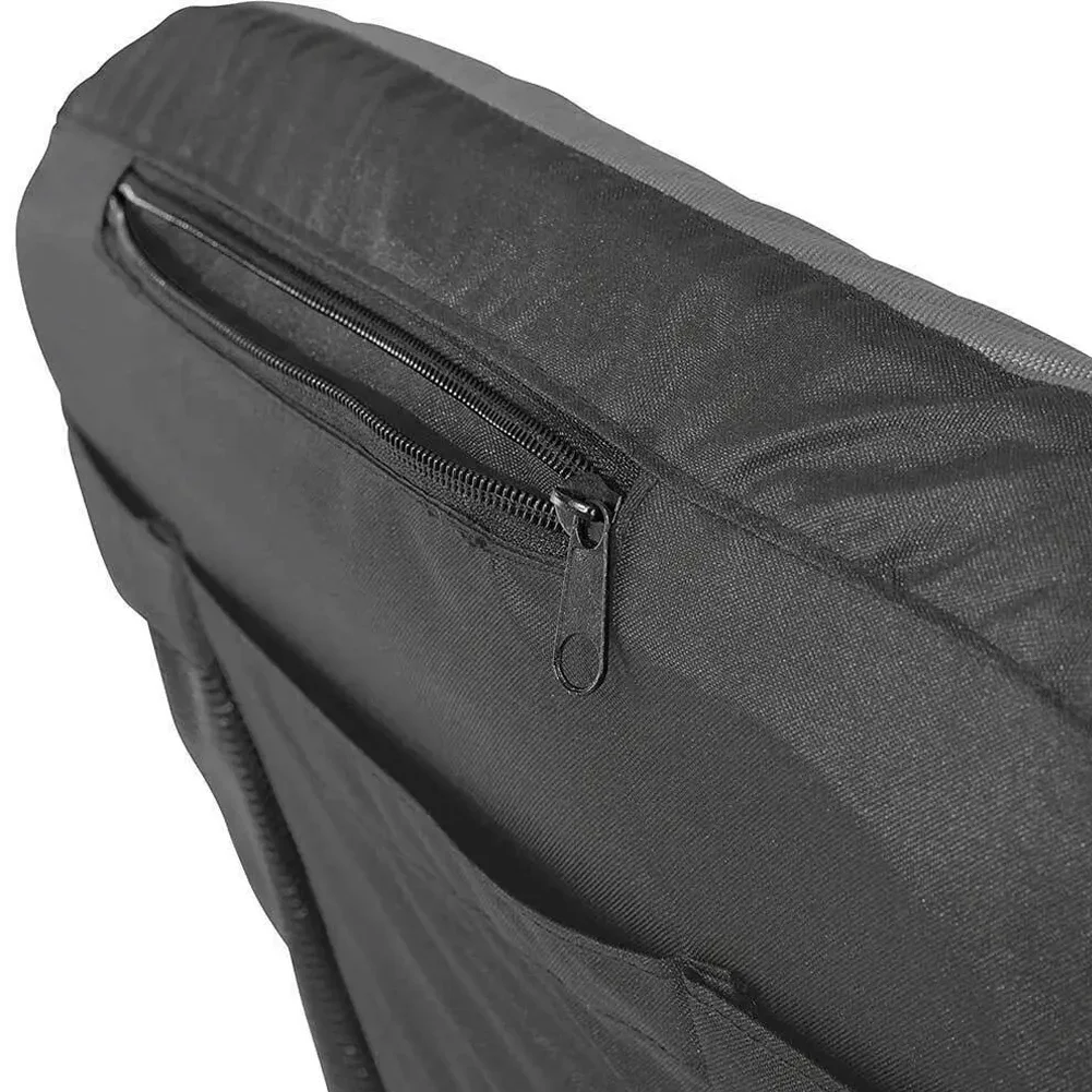 Lawn Mower Tractor For Seat Cover 600D Oxford Fabric Padded with Elastic Hem Fit for Riding Mowers Gray/Yellow