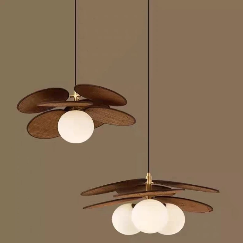 Rattan Weave Vintage Pendant Light Retro Restaurant Hanging Lamp For Dining Room Shop Hotel Decor LED