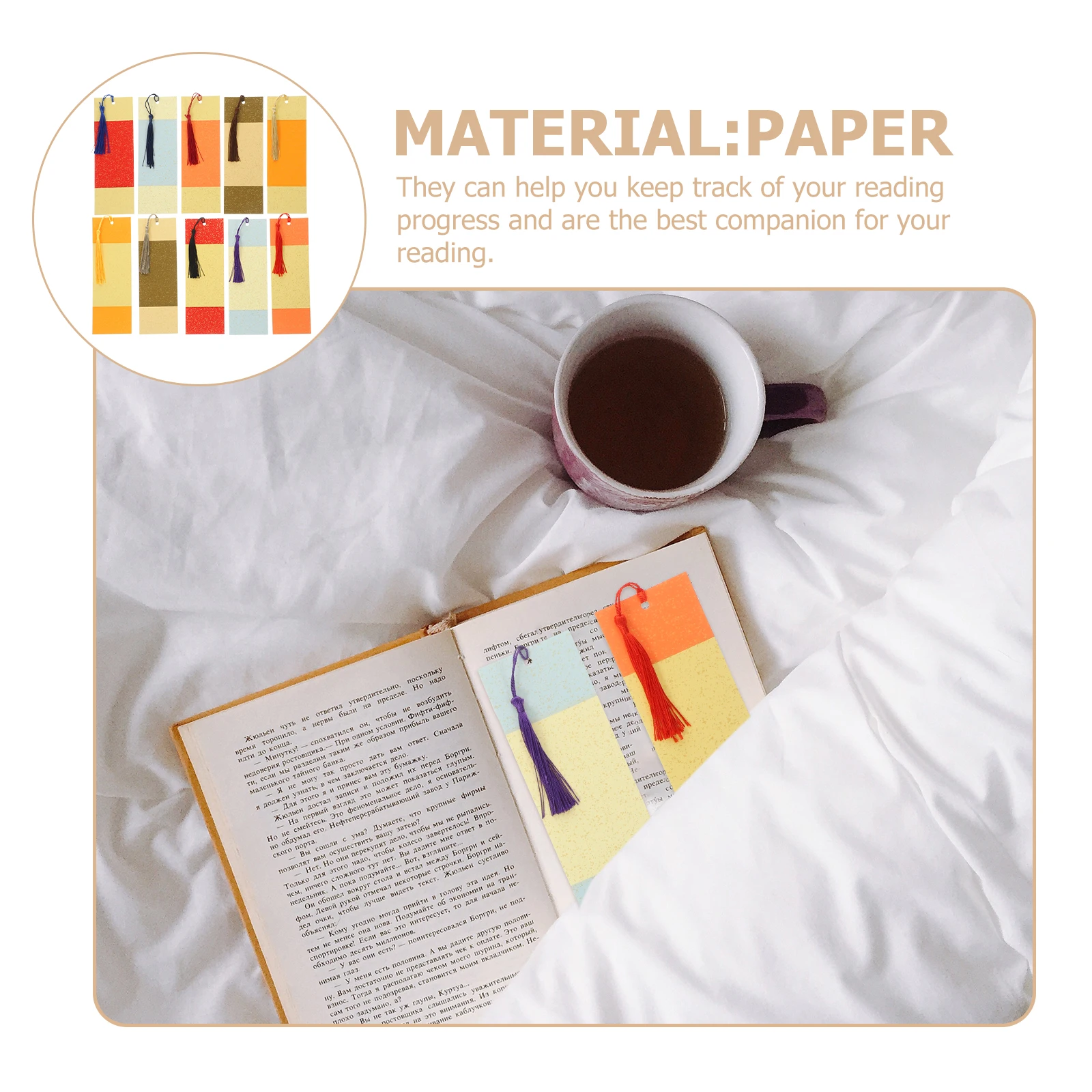 

20pcs 2 Packs Blank Bookmarks 7x21cm Mixed Color DIY Craft Paper Unpainted Tags for Readers Students Writers