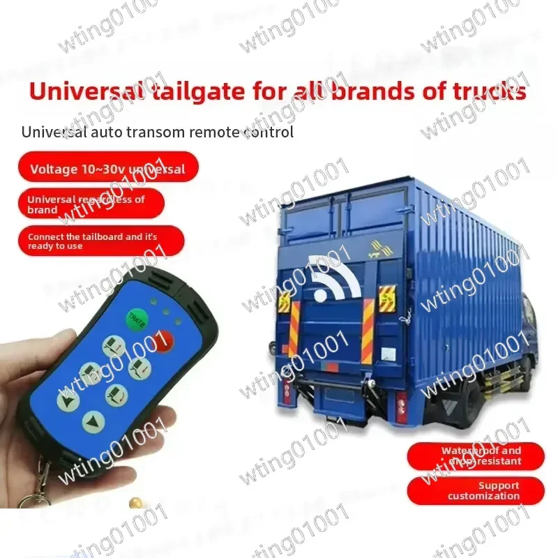 for Wireless Truck Tailgate Remote Control Industrial Hydraulic Lift Mini Compact Heavy Duty Universal for Cargo Lift System