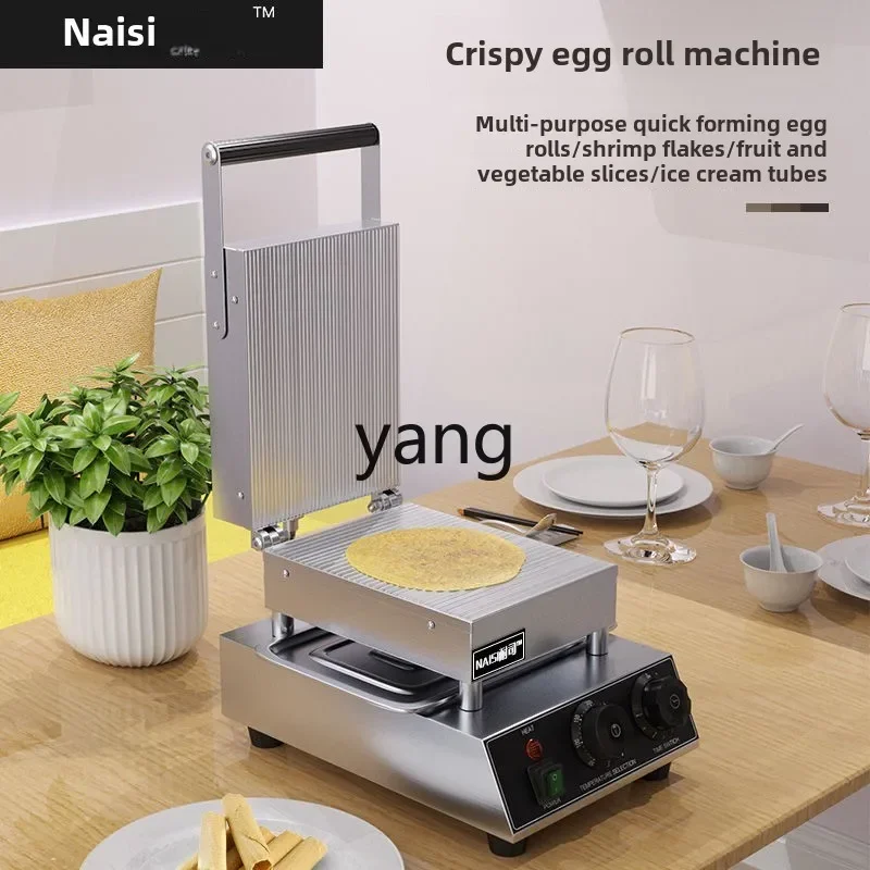 LH Mini Machine Egg Roll Machine Egg Roll Souffle Commercial Crispy Ice Cream Machine Stall