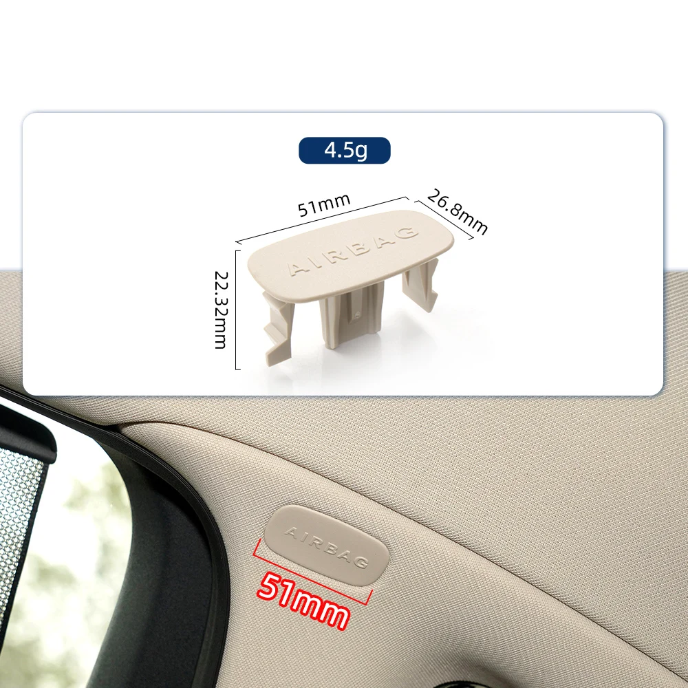 For Mercedes Benz ML GL GLS GLE Class W166 W292 5 Colors 16669200219051 Car C-pillar Trim Cover Panel AIR-BAG Cap view 5