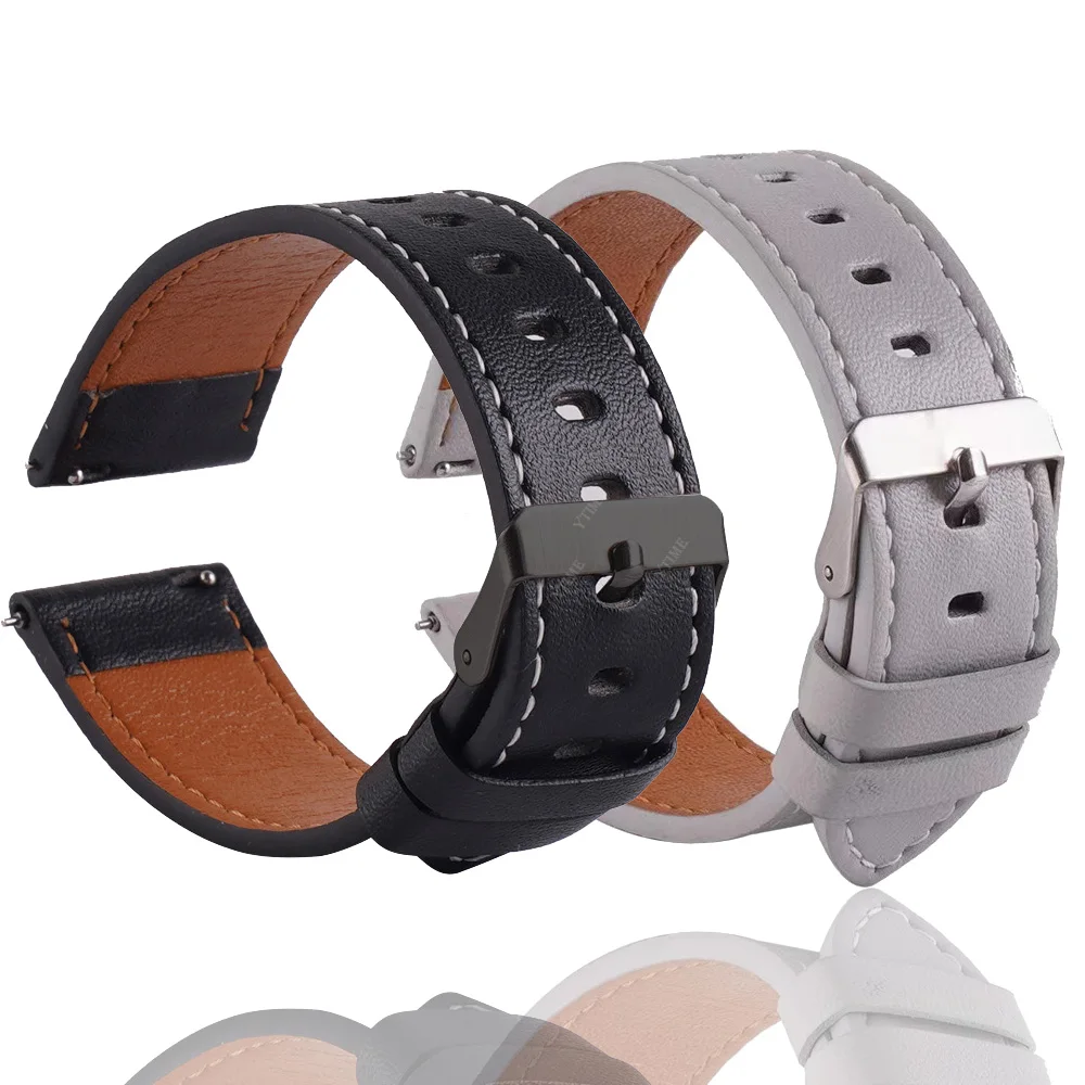 20 22 Leather Bracelet For Polar ignite 3 2/Vantage M M2 M3 Smart Watch Band Strap For Polar Grit X Pro Titan/Pacer Wrist Band