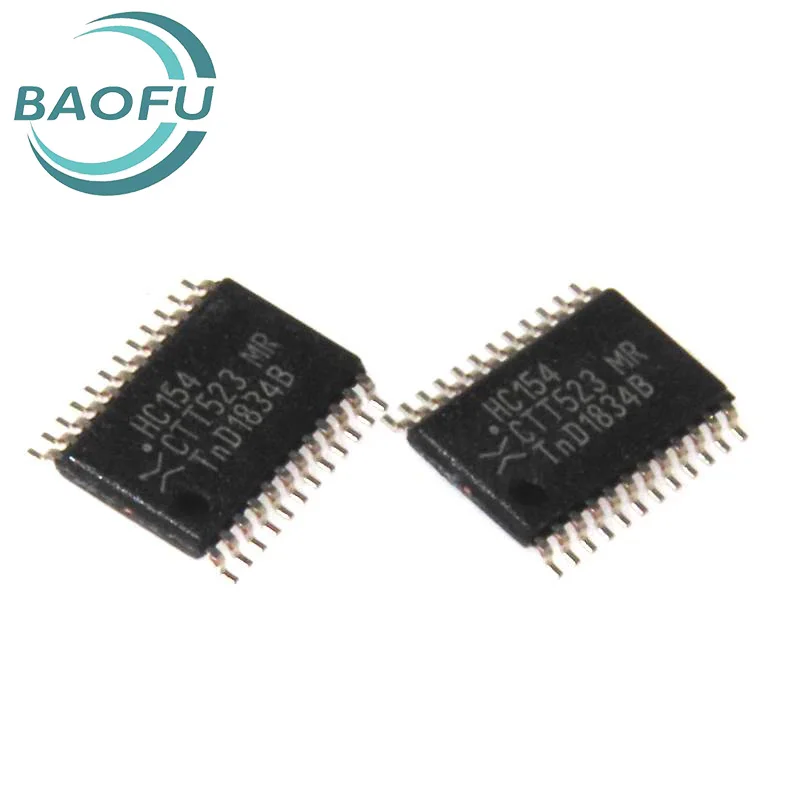 Neu importierter Original 74HC154PW HC154 TSSOP24 4- bis 16-Draht-Decoder